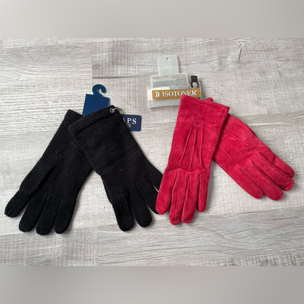 New two pairs of women gloves